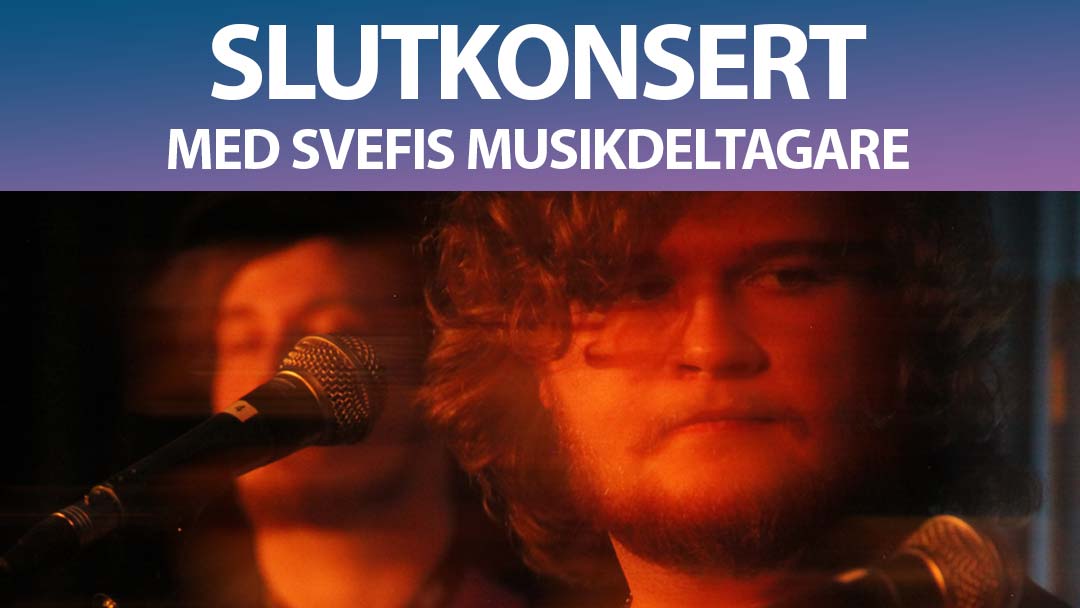 Slutkonsert med Svefis musikdeltagare