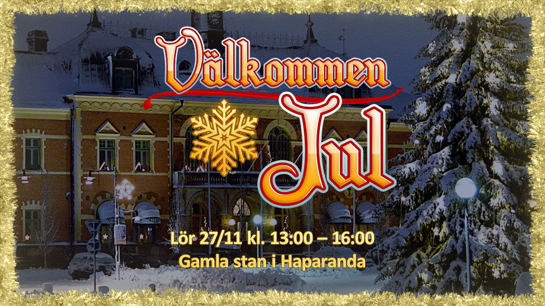 Välkommen jul!