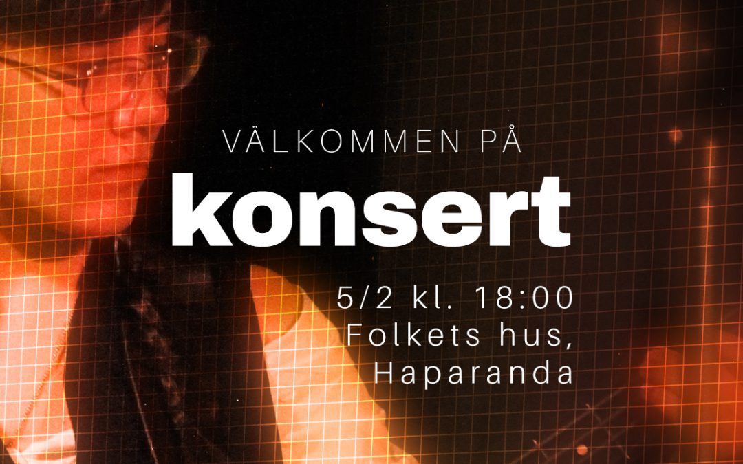 Konsert på Svefi 5/2 kl. 18:00