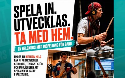 Helgkurs med inspelning för band!